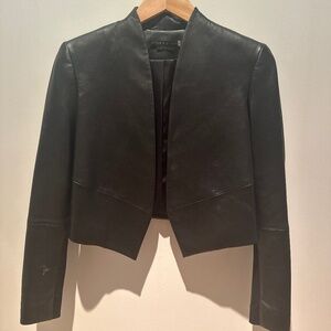 Alice an Olivia leather jacket brand new